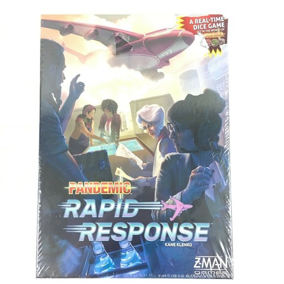 Z Man Games Pandemic Rapid Response Board Game - Picture 2 of 6
